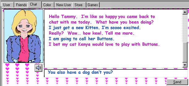 MyCyberFriend Screenshot